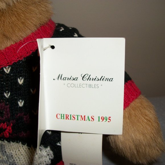 Vtg  1995 Marisa Christina Teddy Bear Plush Stuffed Animal Collectible - Picture 3 of 9